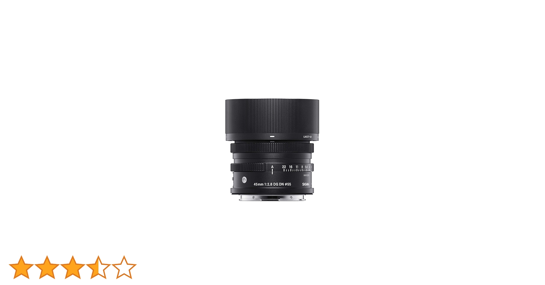 【Lマウント】sigma 45mm F2.8 contemporary シルバー Sigma 45mm f/2.8 DG Contemporary Lens (L-Mount, Silver) 36S969